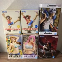 ワンピースフィギュア6点セット！　未開封！