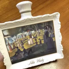 1980年代昭和レトロニッカ陶器絵画ボトルアンティークディスプレイ空きボトルのサムネイル