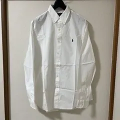 Ralph Lauren クラシックフィット シャツ ホワイト