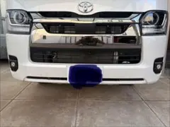 ハイエース フロントグリル マットブラック ラプター塗装 TOYOTA