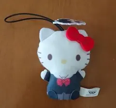 ハローキティ スーツぬいぐるみマスコット