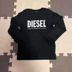 専門店購入　ディーゼル　ロンT 黒　110cm