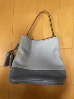 マイケルコース　Michael Kors ブルーバッグ タッセル付き