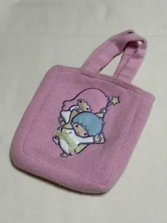 キキララ ニット トートバッグ