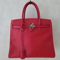 【美品】牛革レザートートバッグ 銀座kanematsuのサムネイル