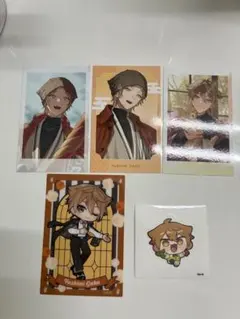 伏見ガク カード・ブロマイド ・シール5枚セット