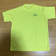ミズノ　ドライTシャツ メンズ　イエロー　Mサイズ