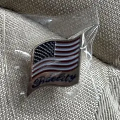 アメリカ国旗　ピンバッジ　ピンズ　FIDELITY(フィデリティ) アクセサリー