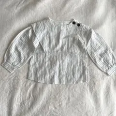 ！限定お値下げ！新品未着　ZARA KIDS ストライプブラウス