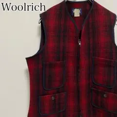 Woolrich 80s 　USA製　オンブレチェックベスト　Mサイズのサムネイル