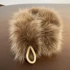 ファーマフラー ブラウン