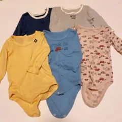 長袖ロンパース 5点セット