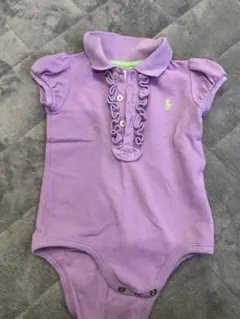 Ralph Lauren パープルロンパース 6M