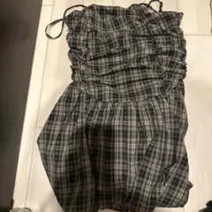 ワンピース チェック柄