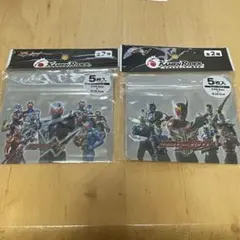 仮面ライダークウガ 仮面ライダーW スクエアジッパー袋