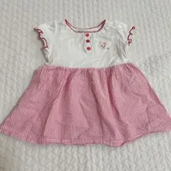 ミキハウス うさこちゃん ワンピース ピンク 80cmのサムネイル