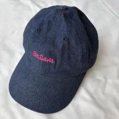 【新品】 BEN DAVIS キャップ デニム ピンク 刺繍ロゴ 【タグ付き】のサムネイル