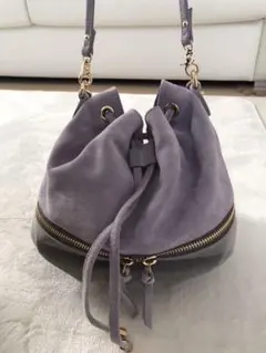 Hashibami ハシバミ2wayショルダーバッグ　スエード