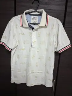 FILA ホワイト ポロシャツ M