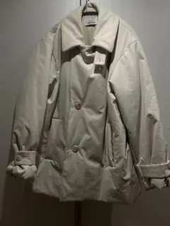 【1ldk】MY___ ホワイト　レディース　ダウンジャケット サイズ0