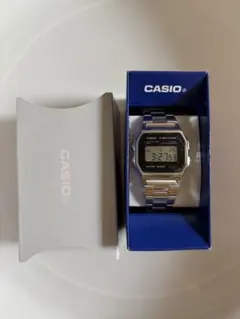 CASIO A158WEA-1JFモデル　ブラック