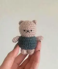 【ハンドメイド】あみぐるみ くま