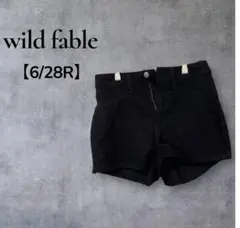 一点物⭐︎ wild fable 【6/28R】ブラック ショートパンツ