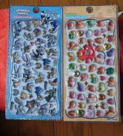LOONEYTUNESプチドロップステッカー ジューシーなにんじんとなかまたち
