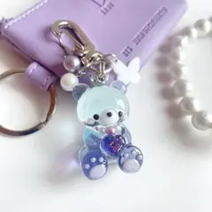 BIGくまちゃん レジン キーホルダー D