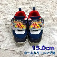アンパンマン スニーカー 15.0cm EE ネイビー/レッド