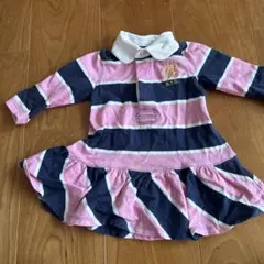 Ralph Lauren ストライプ ポロワンピース 9M