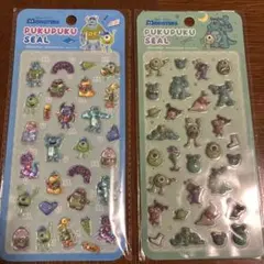 【即発送】モンスターズインク　ぷくぷくシール