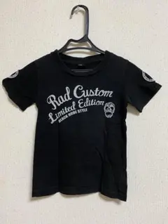 RAD CUSTOM スカルプリント Tシャツ ブラックのサムネイル