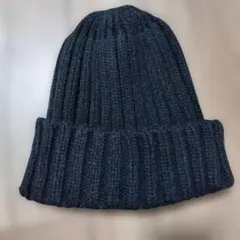 【未使用品】COMME CA ISM 黒 ニット帽