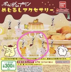 ポムポムプリン めじるしアクセサリー 3点セット