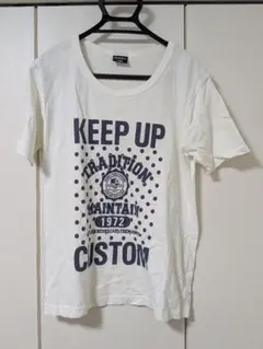 ONE AFTER 99 プリントTシャツ ホワイト XLサイズ