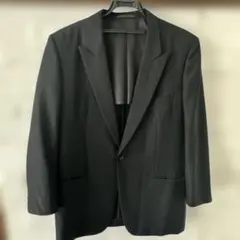 極美品 イヴサンローラン テーラードジャケット フォーマル 1ボタン ブラック