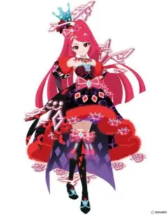 アイプリバース ダークカルテットスターバズリズムレッド フルコーデ