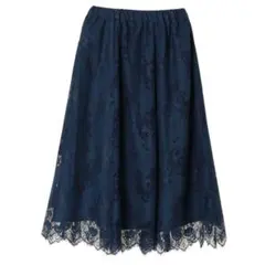 アースミュージックアンドエコロジー　レースマキシスカート