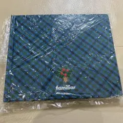 ☆新品未使用☆ファミリア 青チェック柄アルバム（中台紙10枚入り）