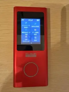 CLOUD AiR-WiFi AIR-2 レッド モバイルWi-Fiルーター