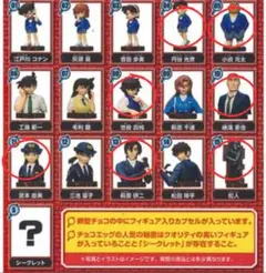 7点セット 萩原研二 世良真純 チョコエッグ 名探偵コナン6