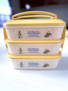 ピーターラビット　ランチボックス ３段 弁当箱のサムネイル