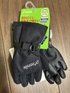 Phenix 子供用グローブ PS9G8GL71 ブラック 105-120cm