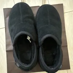 UGG ブラック　ボア　シューズ