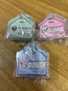 BT21 パッケージチャーム COOKY SHOOKY MANG 3点セット