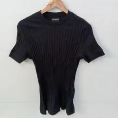 値下◎2.21◎S284P◎エンポリオアルマニ◎Tシャツ◎ブラック◎XS