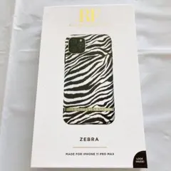 ✨開封のみ✨ゼブラ柄 iPhone 11 Pro Max用ケース　おしゃれ