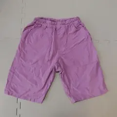 BREEZE キッズ ハーフパンツ 130cm パープル