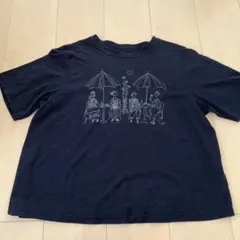 CO’s 半袖 Tシャツ ネイビー イラストプリントのサムネイル
